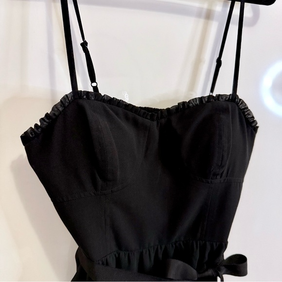 AEO Ruffle Little Black Dress - Picture 4 of 6